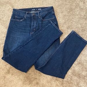 Old navy sky-hi straight jean